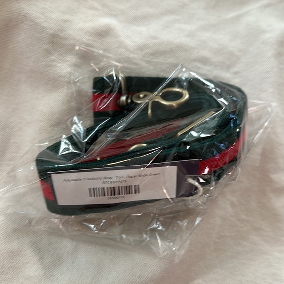 Parker Thatch thin red/green racer stripe strap. - Picture 2 of 2
